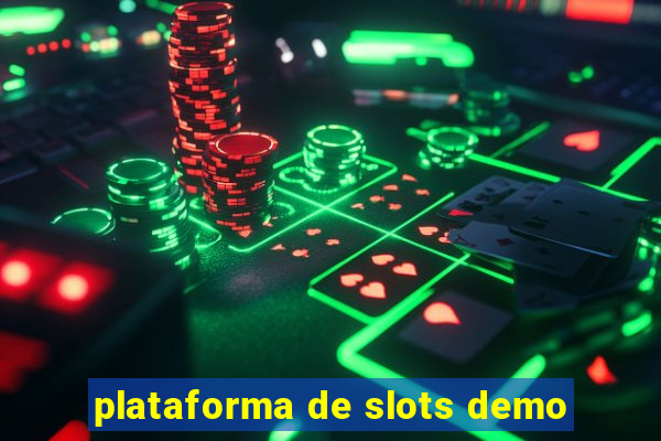 plataforma de slots demo