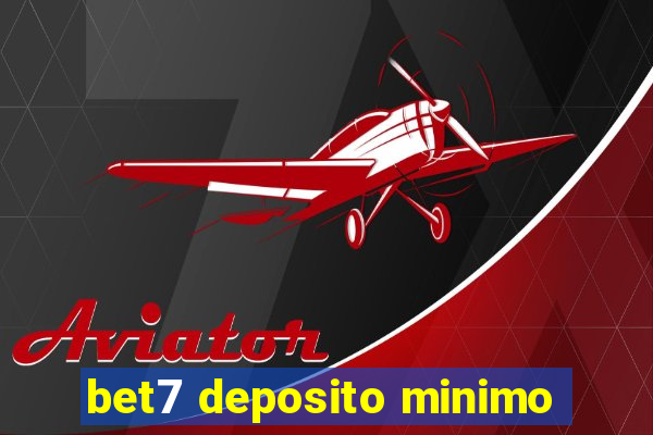 bet7 deposito minimo