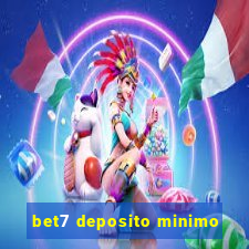 bet7 deposito minimo