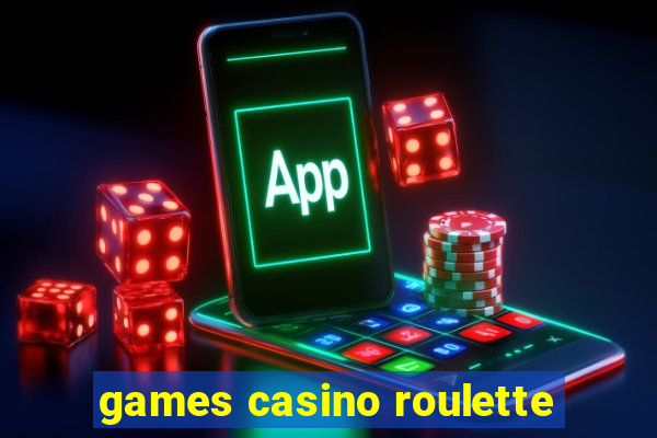 games casino roulette