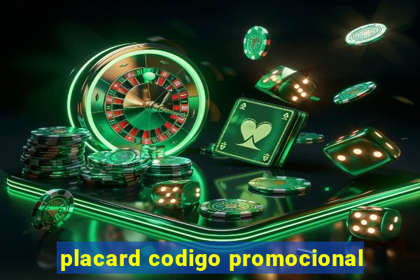 placard codigo promocional