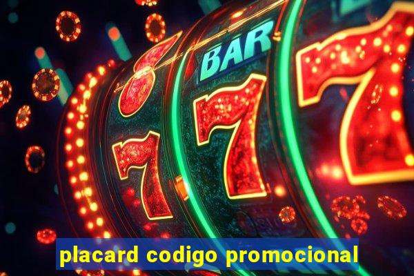 placard codigo promocional