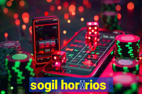 sogil hor谩rios