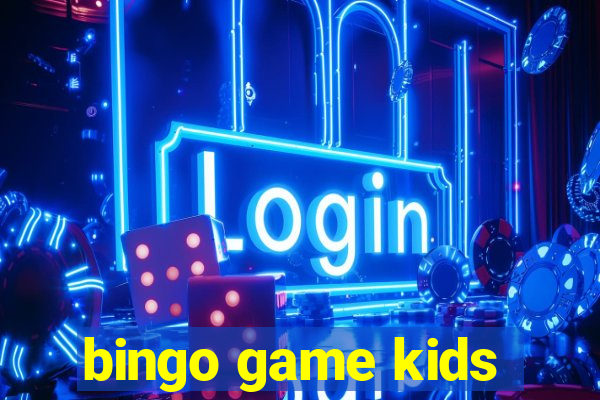 bingo game kids