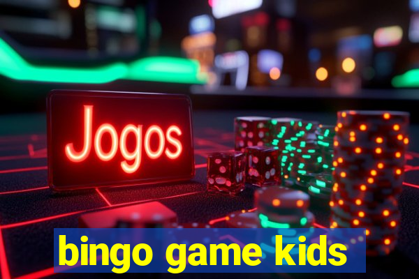 bingo game kids