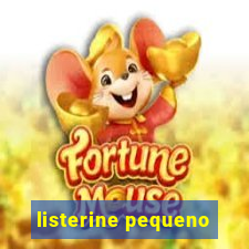 listerine pequeno