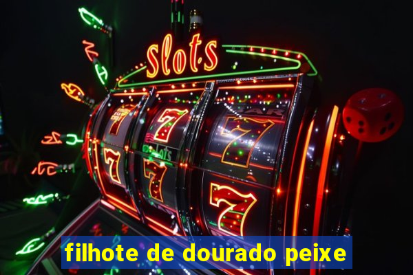 filhote de dourado peixe