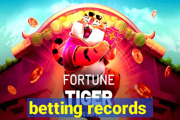 betting records