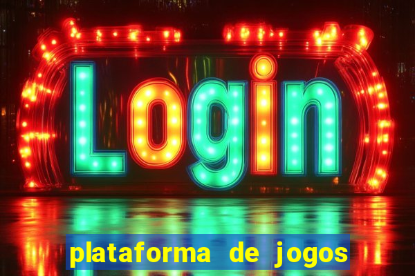 plataforma de jogos nova pagando