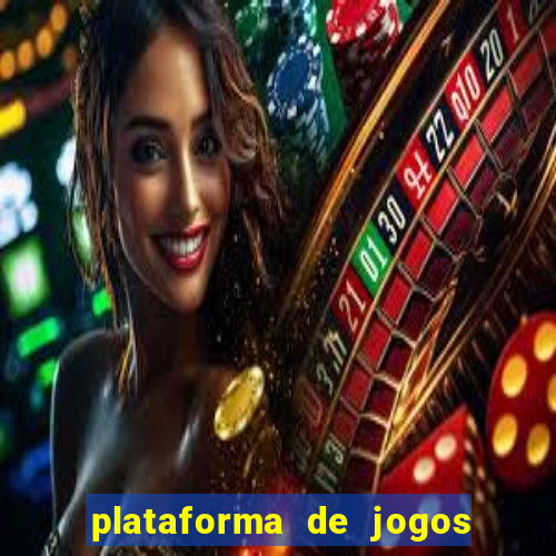 plataforma de jogos nova pagando