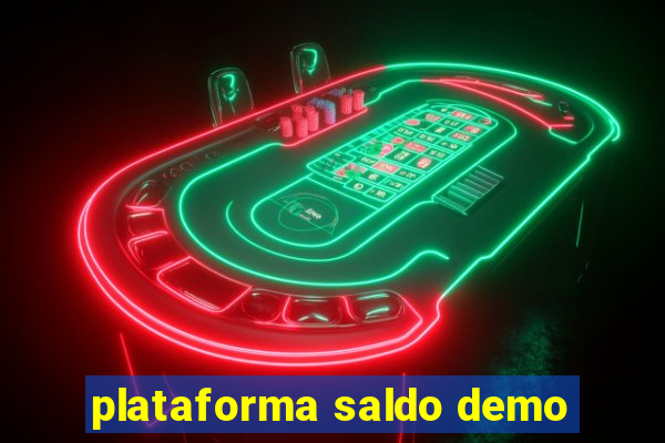 plataforma saldo demo