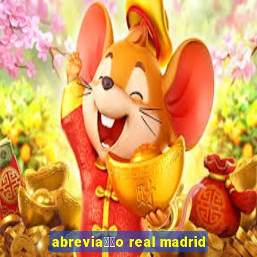 abrevia莽茫o real madrid