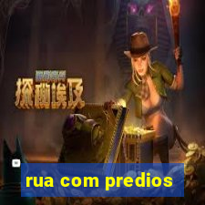 rua com predios