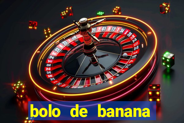 bolo de banana menino prendado