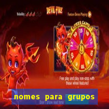 nomes para grupos de amigos cachaceiros