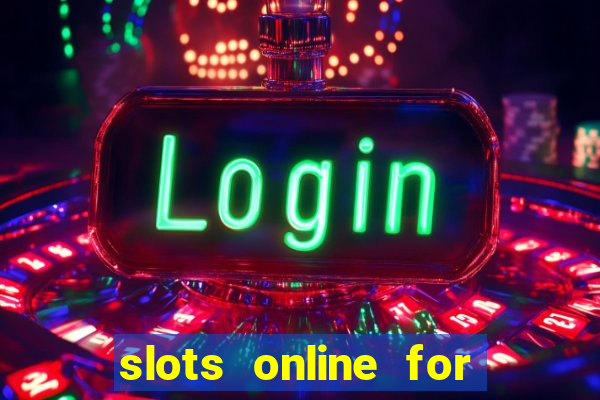 slots online for real money