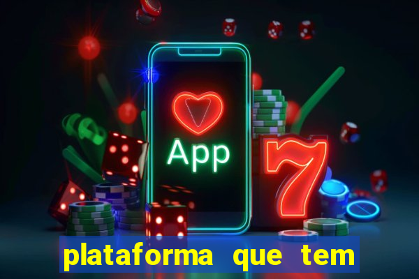 plataforma que tem o fortune tiger