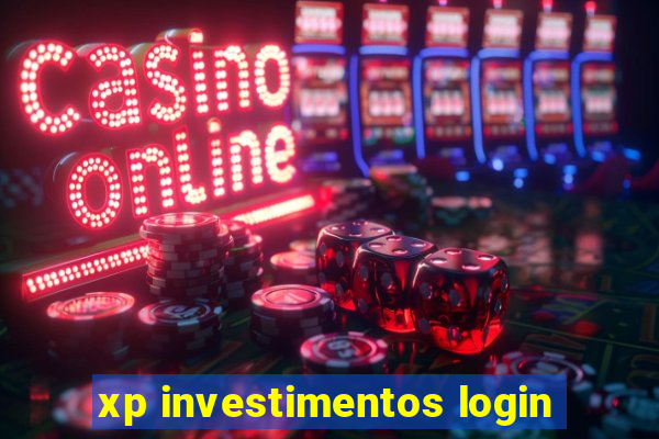 xp investimentos login