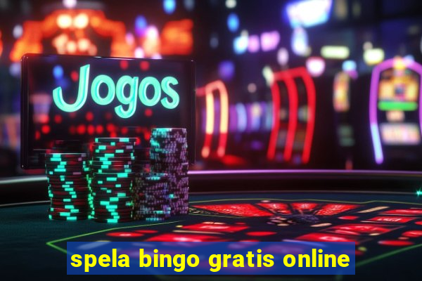 spela bingo gratis online