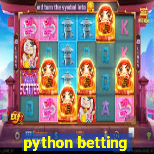 python betting