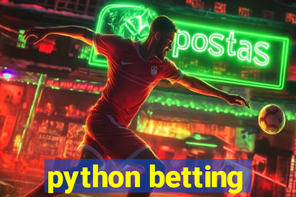 python betting