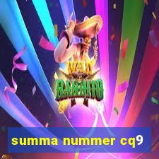 summa nummer cq9