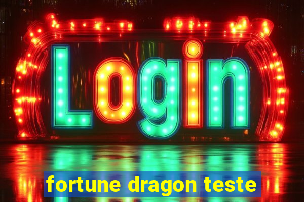 fortune dragon teste