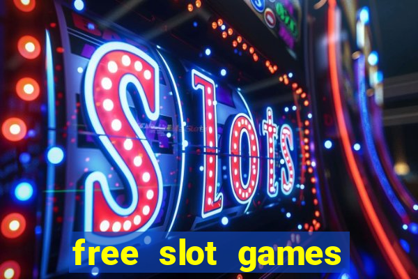 free slot games real money