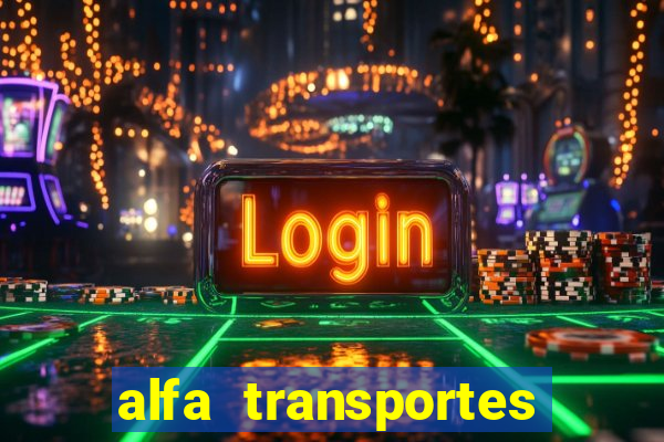 alfa transportes novo hamburgo