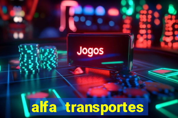 alfa transportes novo hamburgo