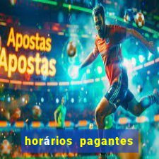 horários pagantes pg soft