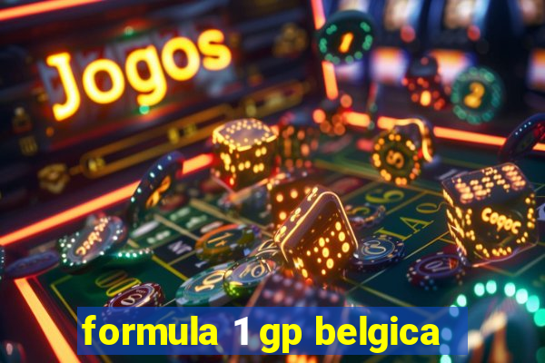 formula 1 gp belgica