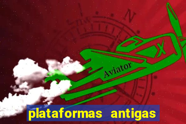 plataformas antigas de jogos