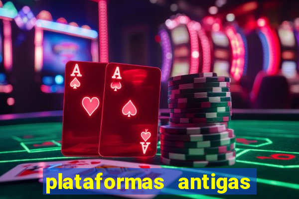 plataformas antigas de jogos