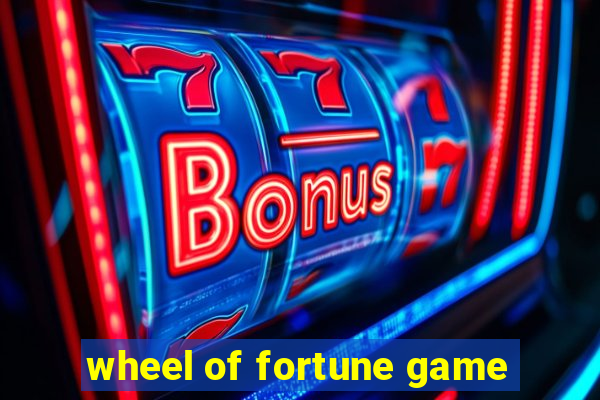 wheel of fortune game