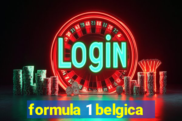 formula 1 belgica