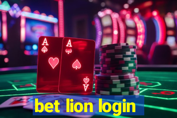 bet lion login