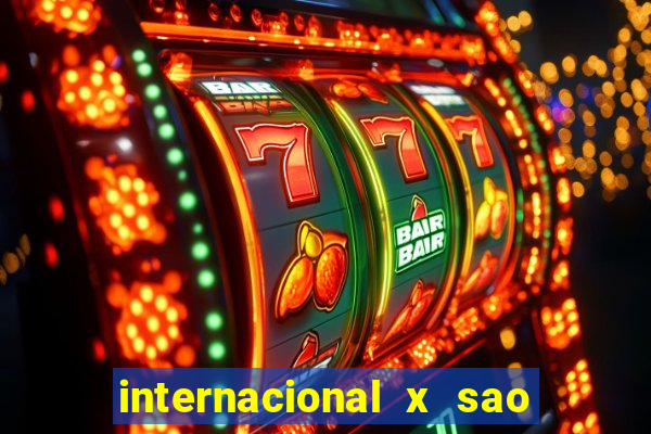 internacional x sao paulo palpite