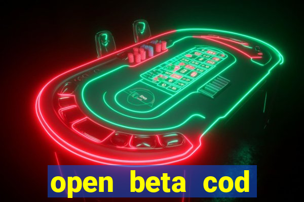 open beta cod black ops 6