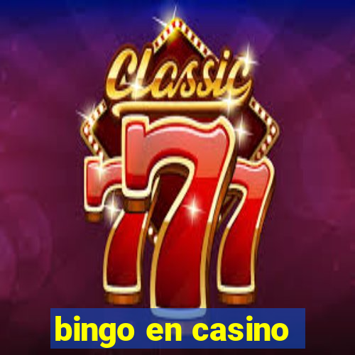 bingo en casino