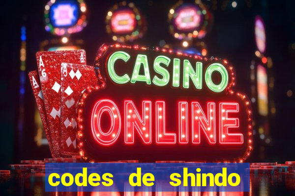 codes de shindo life blaze