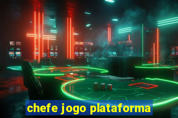 chefe jogo plataforma