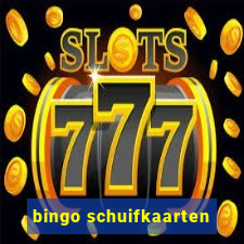 bingo schuifkaarten