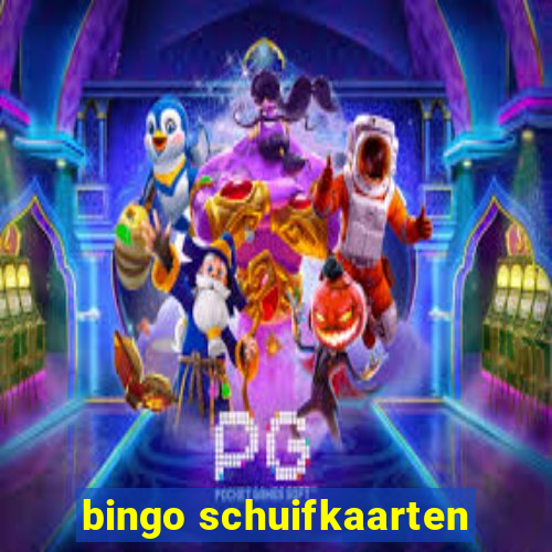 bingo schuifkaarten