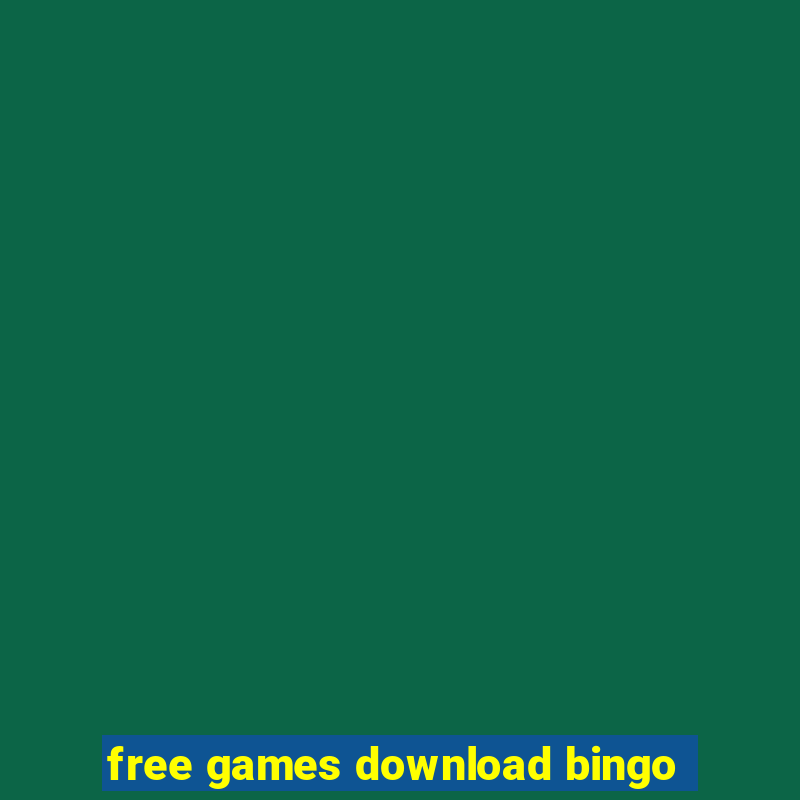 free games download bingo