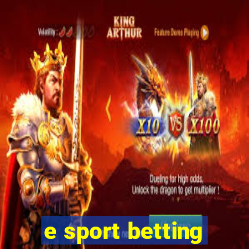 e sport betting