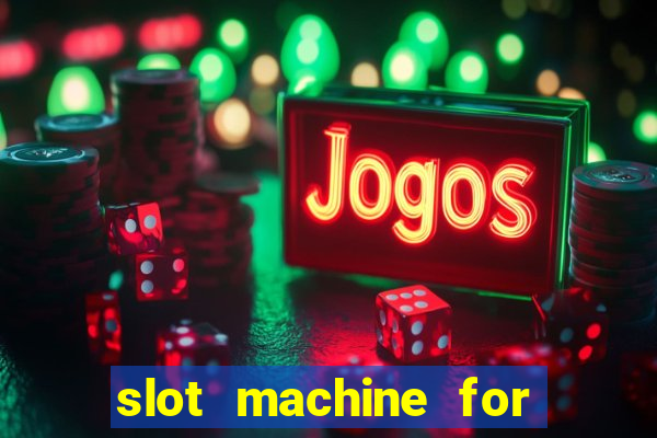 slot machine for home bar