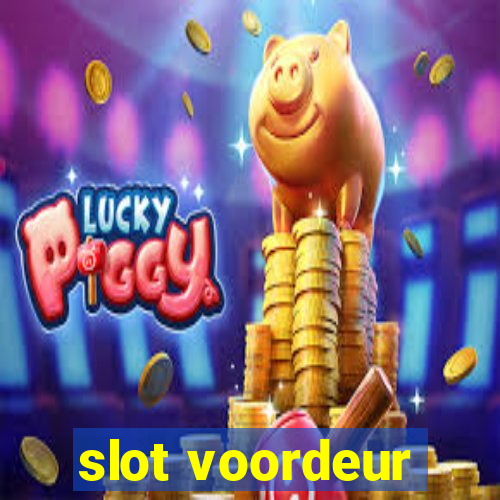 slot voordeur