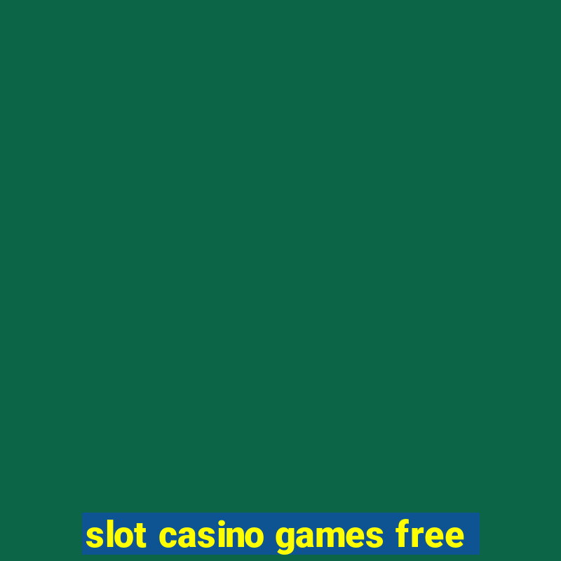 slot casino games free