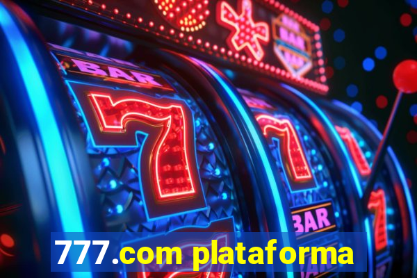 777.com plataforma